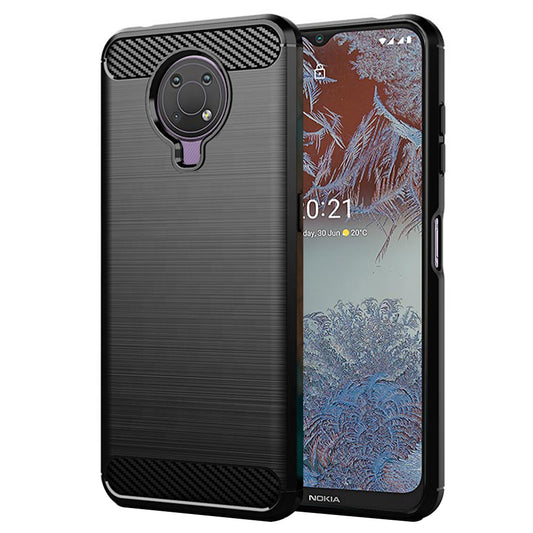 Θήκη για Nokia G10 / G20, Techsuit, Carbon, Μαύρο