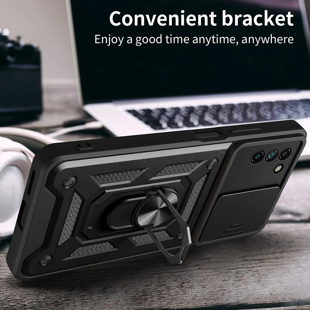 Case for Nokia G21 / G11, Techsuit, CamShield, Black