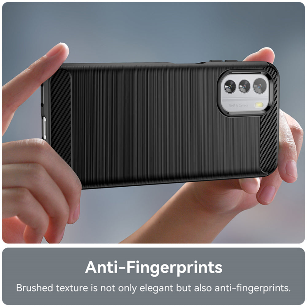 Θήκη για Nokia G42, Techsuit, Carbon, Μαύρο