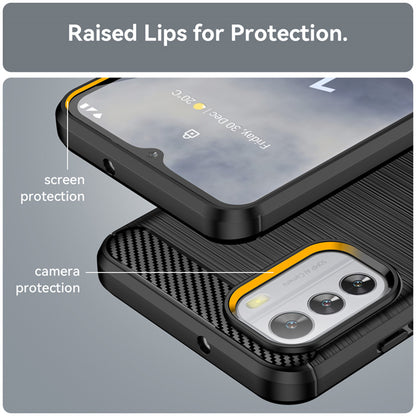 Θήκη για Nokia G42, Techsuit, Carbon, Μαύρο