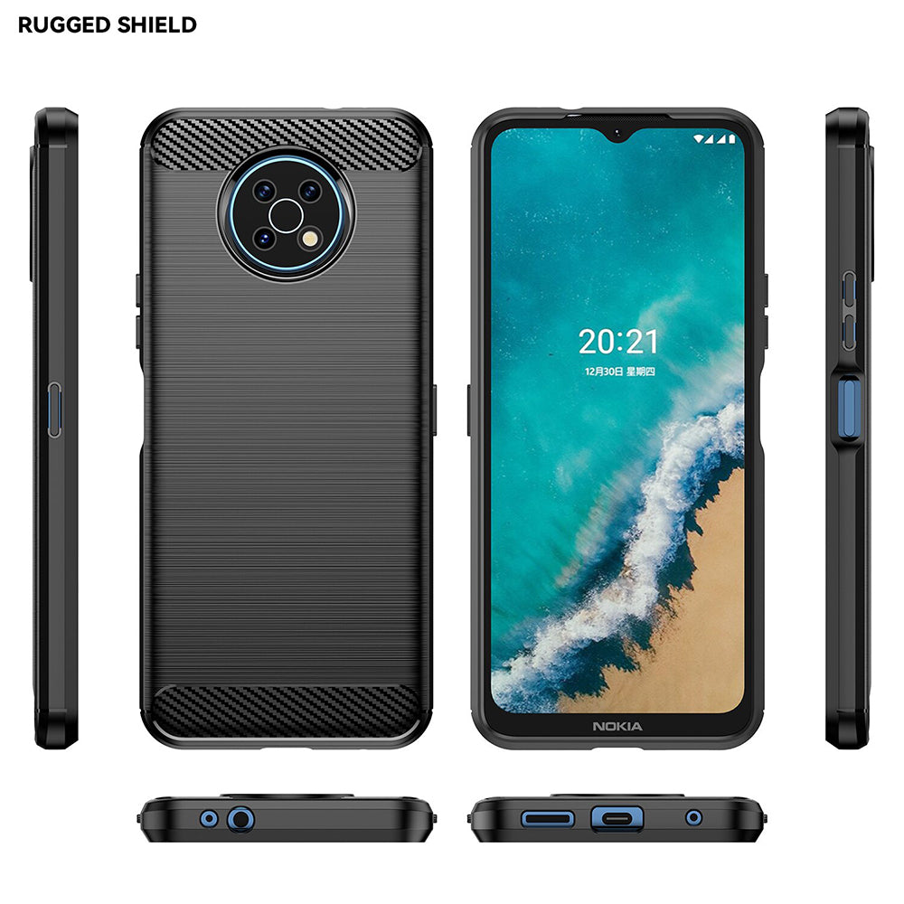 Θήκη για Nokia G50, Techsuit, Carbon, Μαύρο