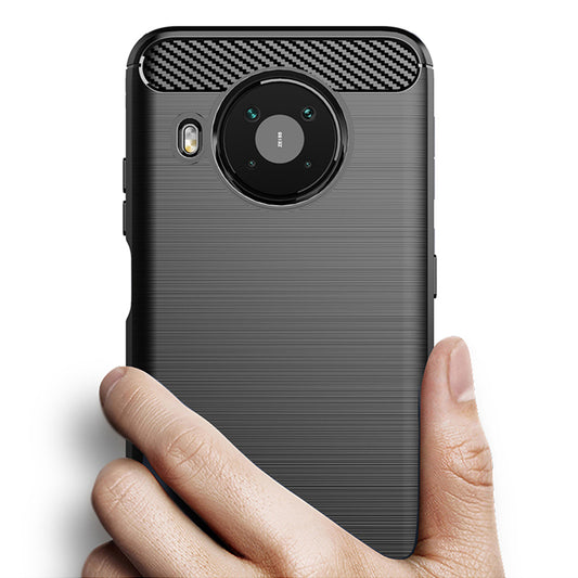 Θήκη για Nokia X10 / X20, Techsuit, Άνθρακας, Μαύρο