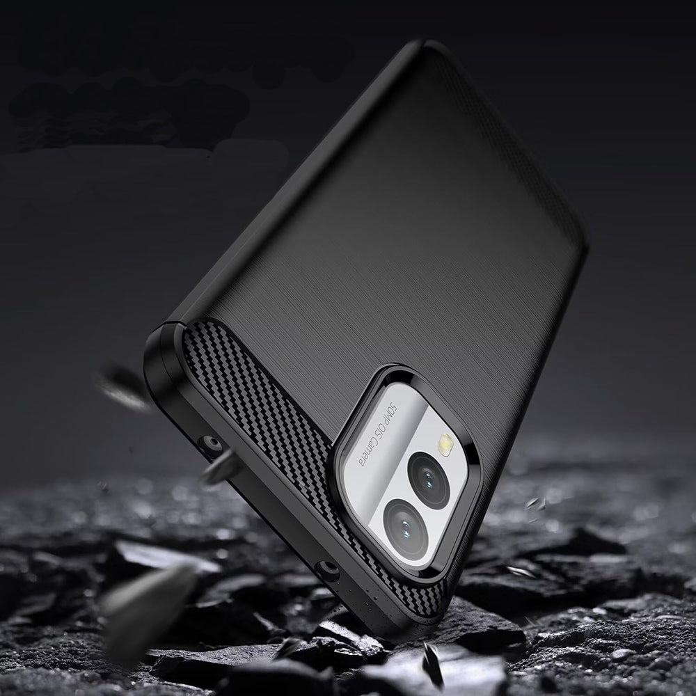 Θήκη για Nokia X30, Techsuit, Carbon, Μαύρο