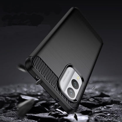 Θήκη για Nokia X30, Techsuit, Carbon, Μαύρο