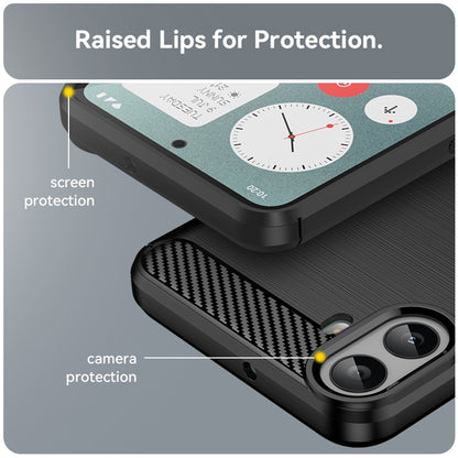 Θήκη για Nothing CMF Phone 1, Techsuit, Άνθρακας, Μαύρο
