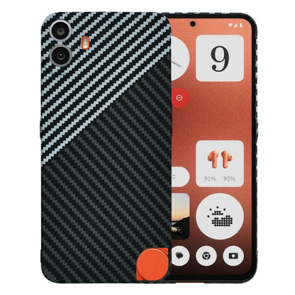 Θήκη για Nothing CMF Phone 1, Techsuit, Carbonite FiberShell, Μαύρο Γκρι