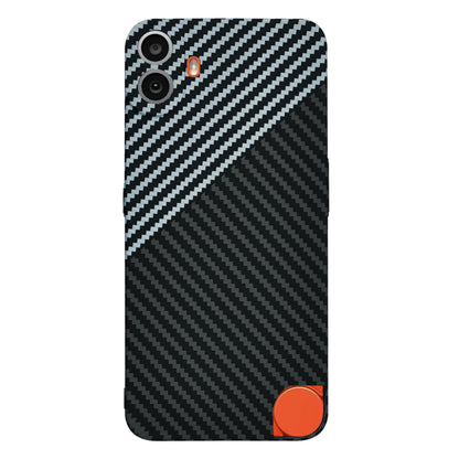 Θήκη για Nothing CMF Phone 1, Techsuit, Carbonite FiberShell, Μαύρο Γκρι