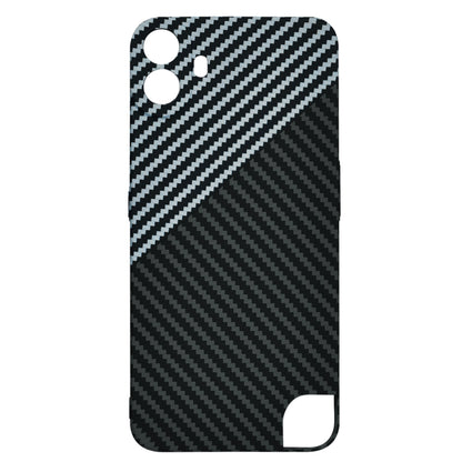 Θήκη για Nothing CMF Phone 1, Techsuit, Carbonite FiberShell, Μαύρο Γκρι