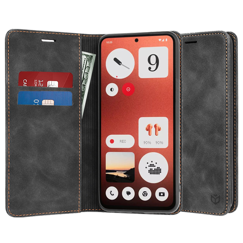 Θήκη για Nothing CMF Phone 1, Techsuit, Confy, Μαύρο