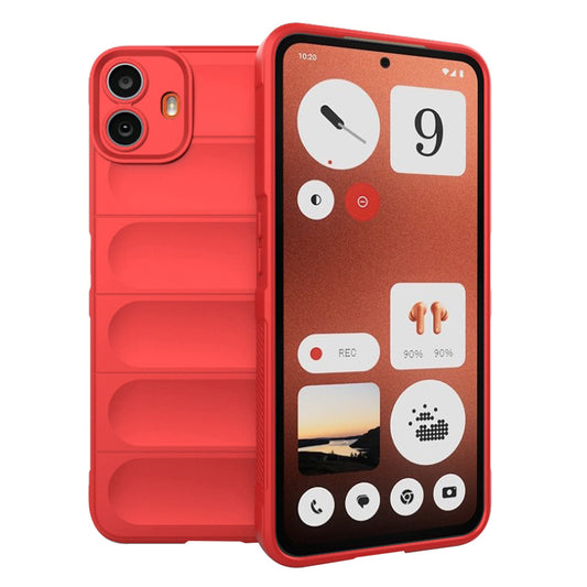 Θήκη για Nothing CMF Phone 1, Techsuit, Magic Shield, Κόκκινο