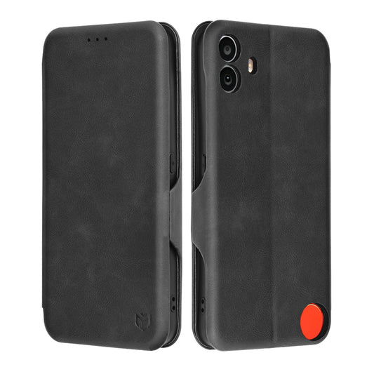 Θήκη για Nothing CMF Phone 1, Techsuit, Safe Wallet Plus, Μαύρη