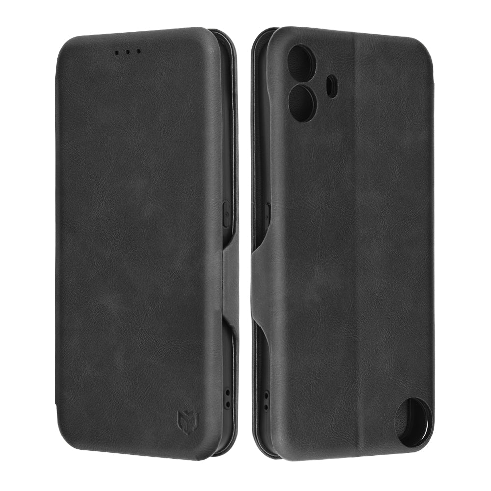 Θήκη για Nothing CMF Phone 1, Techsuit, Safe Wallet Plus, Μαύρη