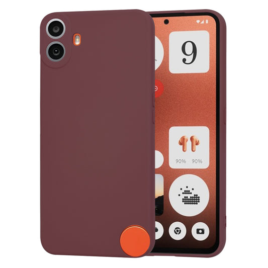Θήκη για Nothing CMF Phone 1, Techsuit, SoftFlex, Βυσσινί