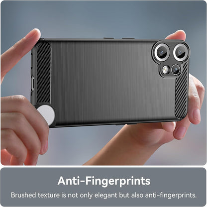 Θήκη για Nothing CMF Phone 2 Pro, Techsuit, Άνθρακας, Μαύρο