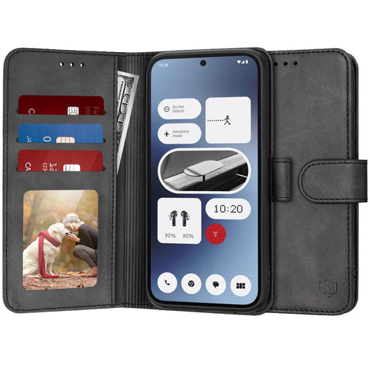 Θήκη για Nothing Phone (2a) Plus / Phone (2a), Techsuit, Diary Book, Μαύρη