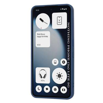 Θήκη για Nothing Phone (3a) Lite, Techsuit, SoftFlex, Μπλε Ναυτικό