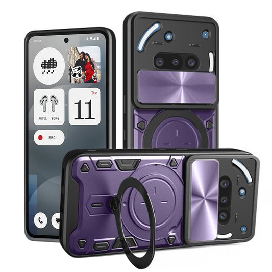 Θήκη για Nothing Phone (3a), Techsuit, CamGuard Pro, Μωβ