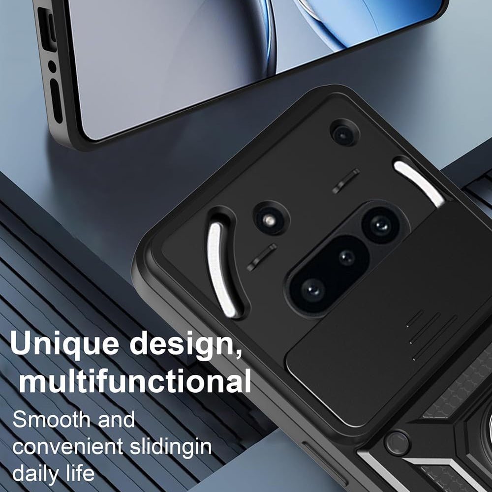 Θήκη για Nothing Phone (3a), Techsuit, CamShield, Μπλε