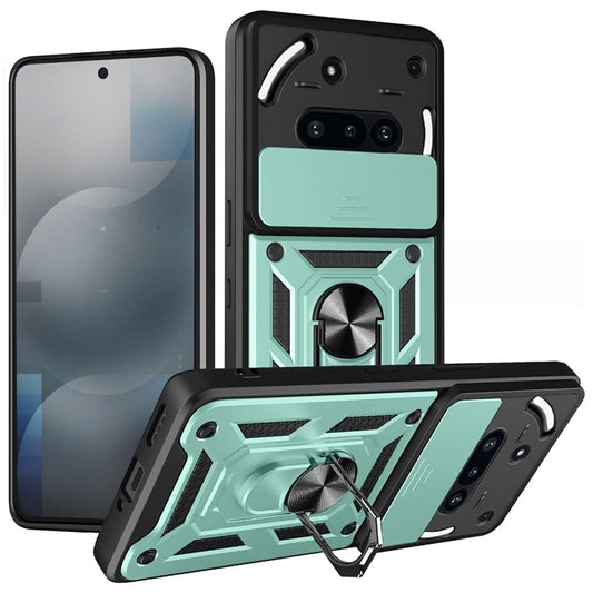 Θήκη για Nothing Phone (3a), Techsuit, CamShield, Πράσινο
