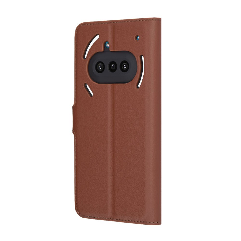 Θήκη για Nothing Phone (3a), Techsuit, Leather Folio, Καφέ