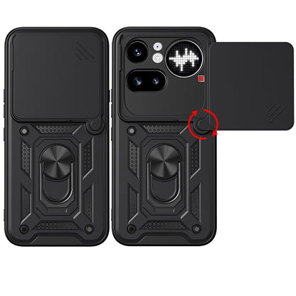 Θήκη για Nothing Phone (4a) Pro, Techsuit, CamShield, Μαύρη