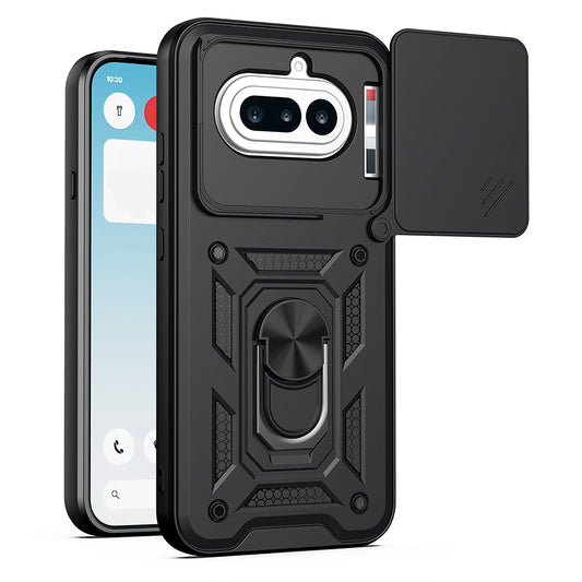 Θήκη για Nothing Phone (4a), Techsuit, CamShield, Μαύρη