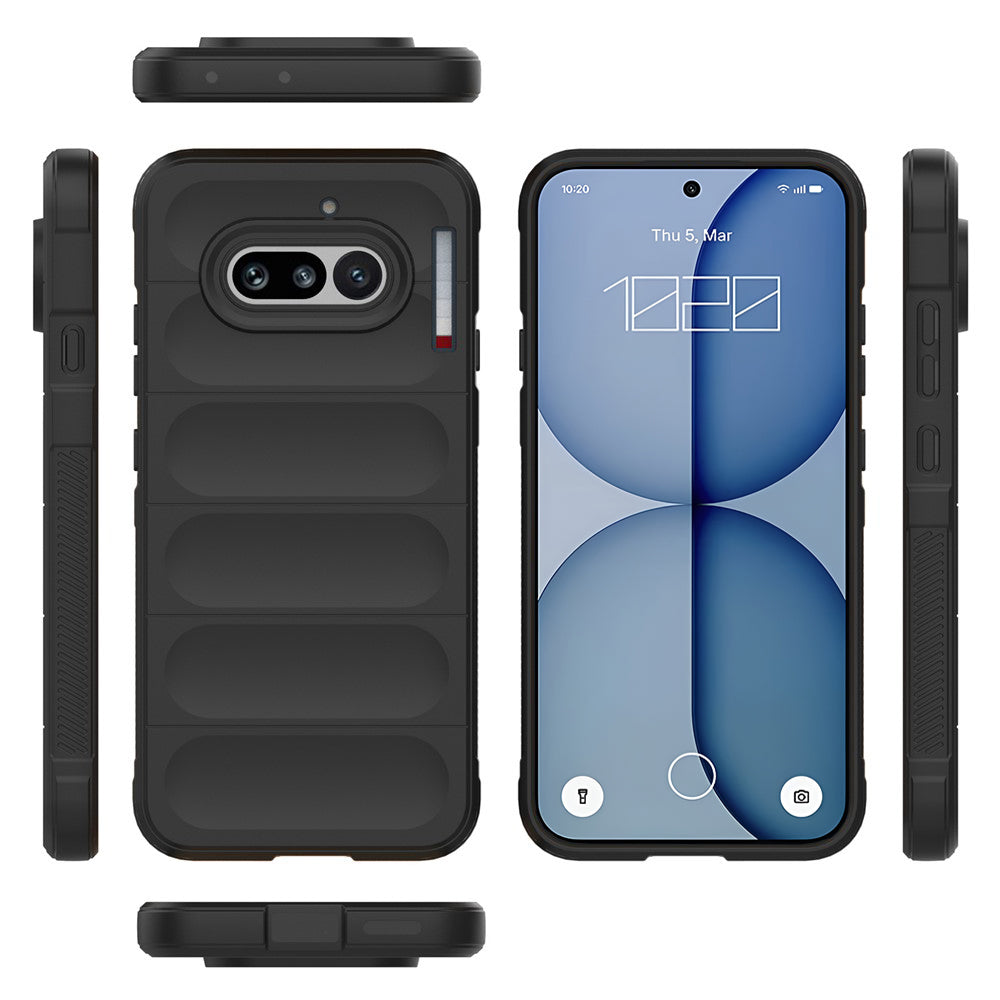 Θήκη για Nothing Phone (4a), Techsuit, Magic Shield, Μαύρη
