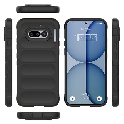 Θήκη για Nothing Phone (4a), Techsuit, Magic Shield, Μαύρη