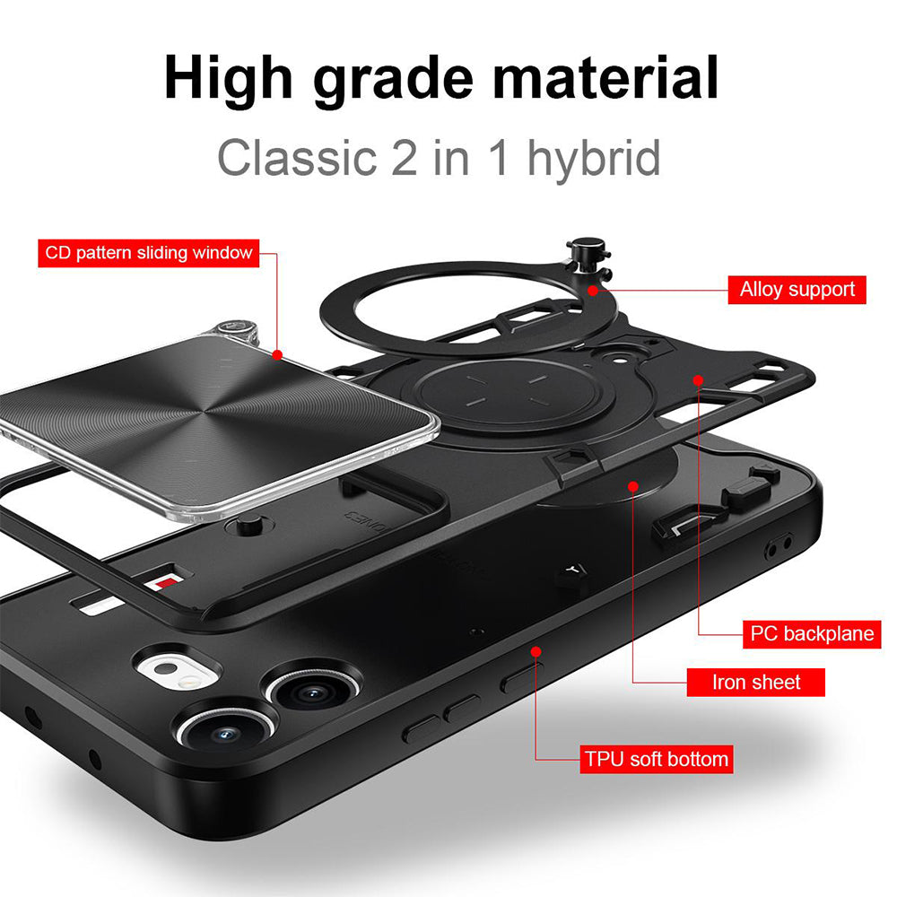 Θήκη για Nothing Phone (4b), Techsuit, CamGuard Pro, Μπλε