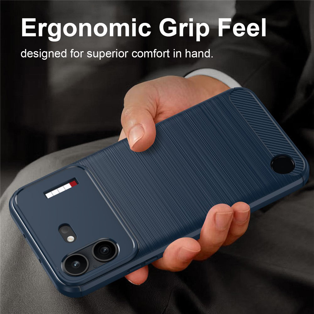 Θήκη για Nothing Phone (4b), Techsuit, Carbon, Μπλε