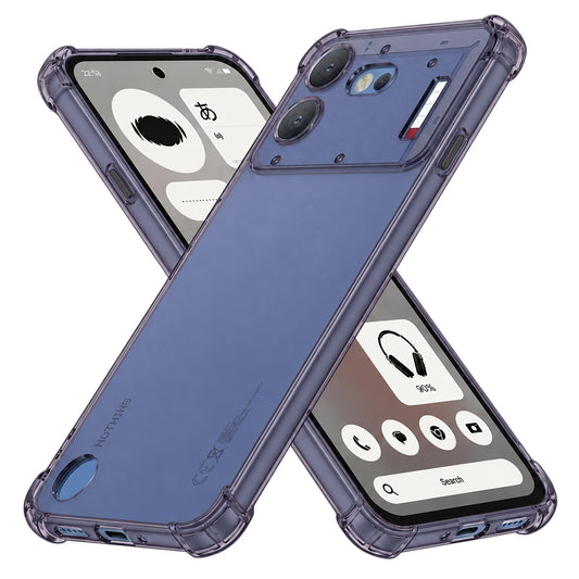 Θήκη για Nothing Phone (4b), Techsuit, Ανθεκτική σε Κρούσεις Διαφανής, Καπνιστή
