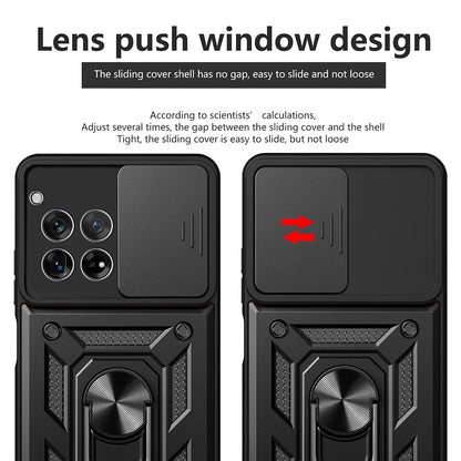 Θήκη για OnePlus 12, Techsuit, CamShield, Μαύρο