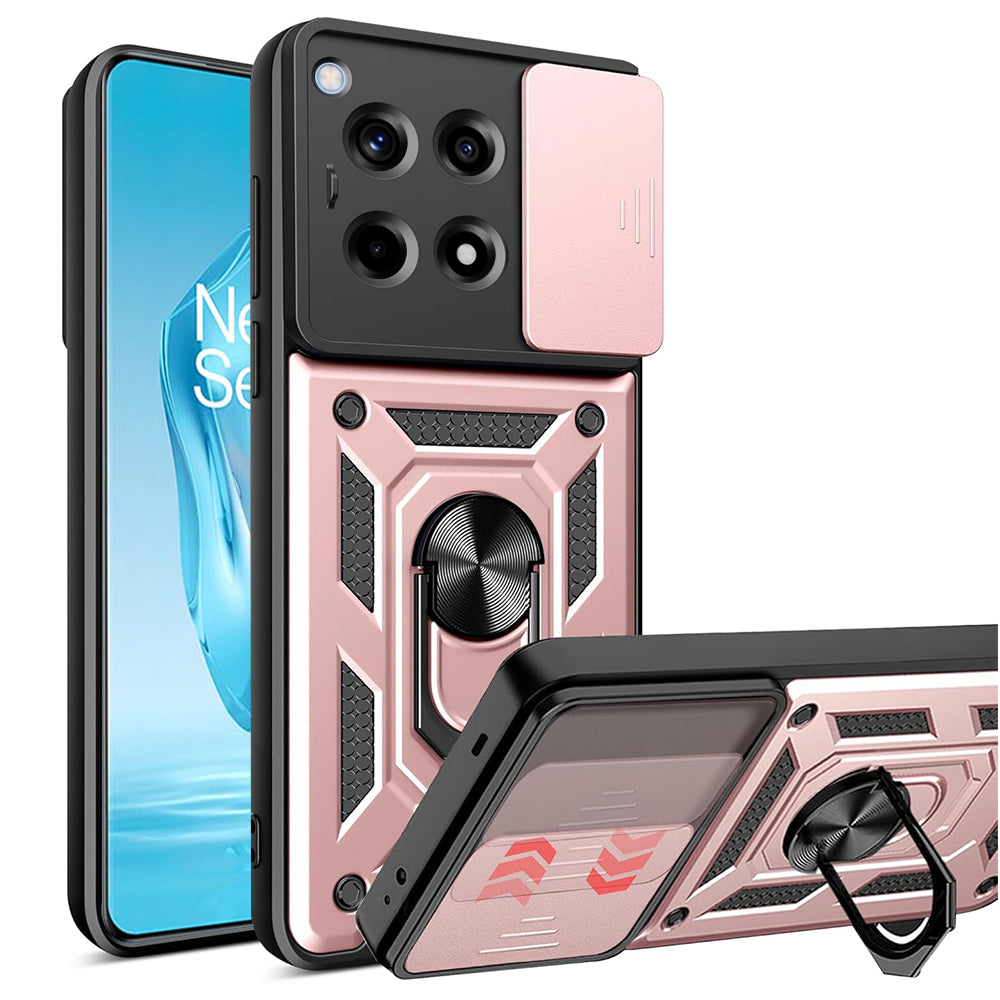 Θήκη για OnePlus 12R, Techsuit, CamShield, Ροζ