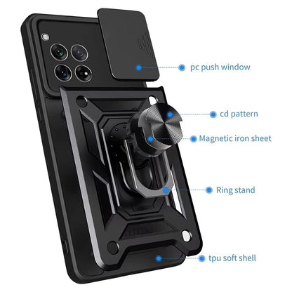 Θήκη για OnePlus 12R, Techsuit, CamShield, Ροζ