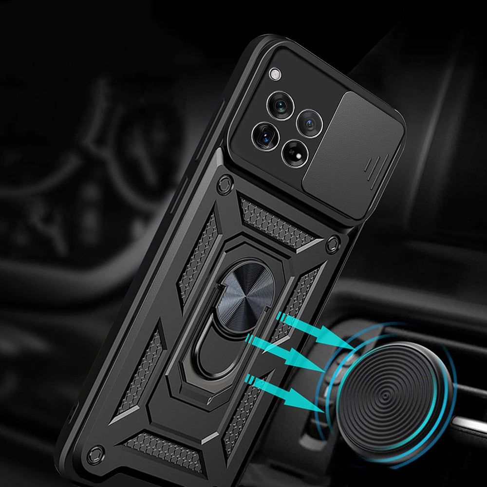 Θήκη για OnePlus 12R, Techsuit, CamShield, Ροζ