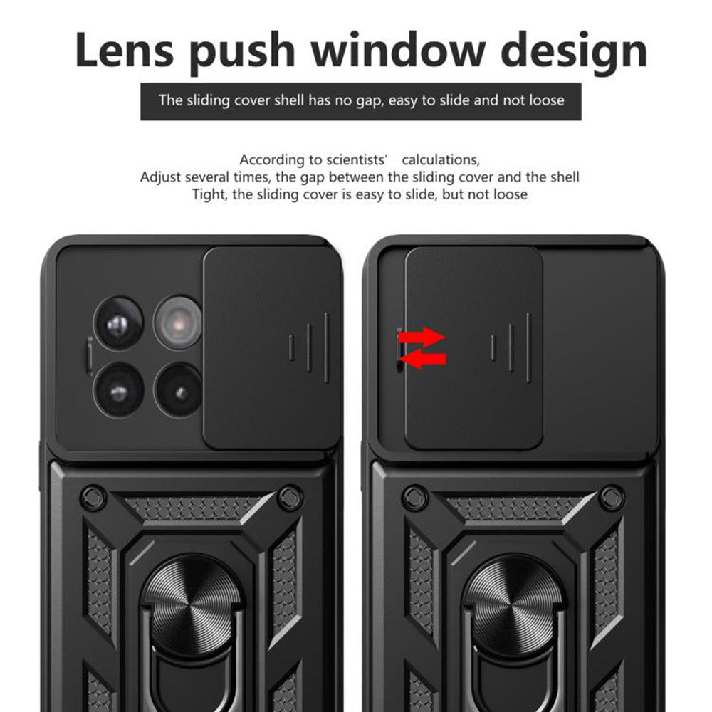 Θήκη για OnePlus 13R, Techsuit, CamShield, Μπλε