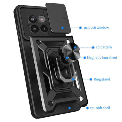 Θήκη για OnePlus 13R, Techsuit, CamShield, Πράσινο