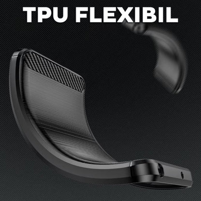 Θήκη για OnePlus 13R, Techsuit, Carbon, Μαύρο