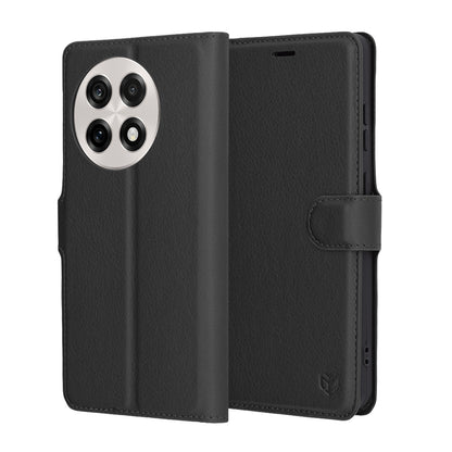 Θήκη για OnePlus 13R, Techsuit, Leather Folio, Μαύρο