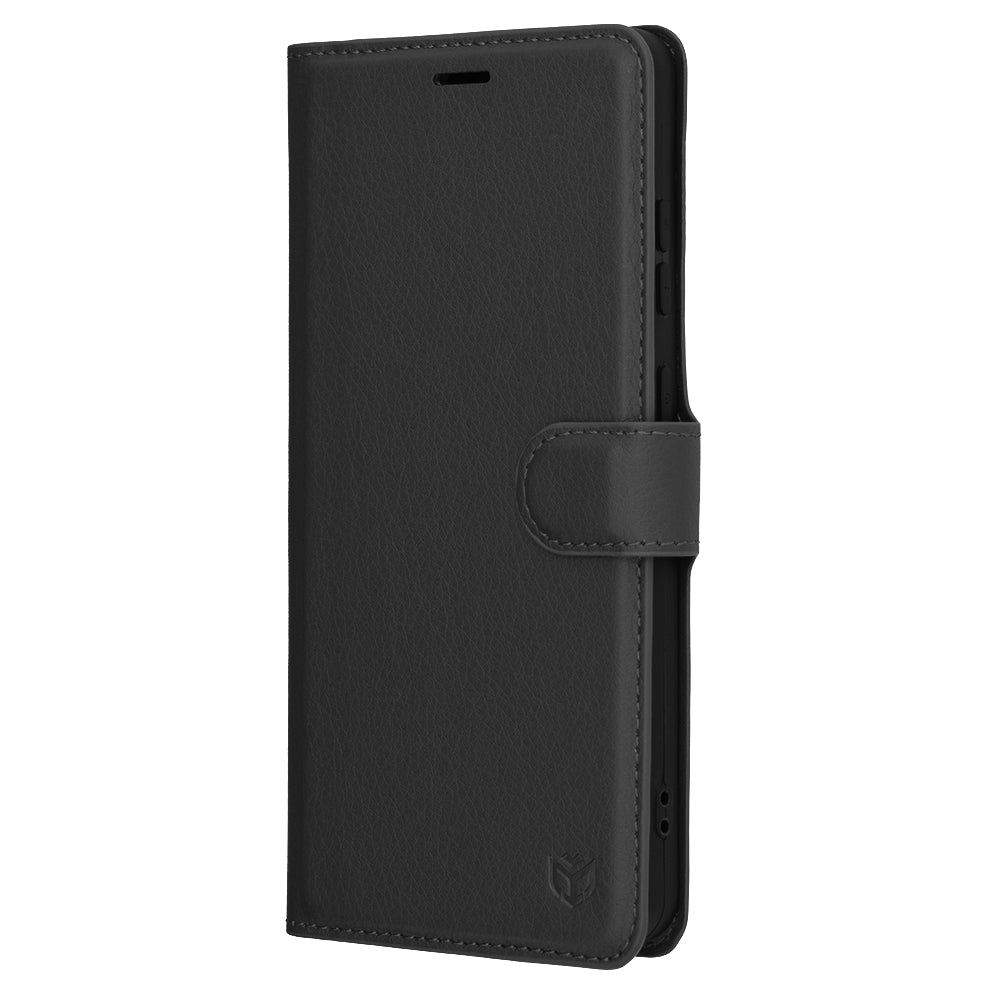 Θήκη για OnePlus 13R, Techsuit, Leather Folio, Μαύρο