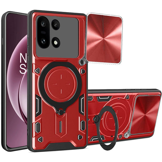 Θήκη για OnePlus 15, Techsuit, CamGuard Pro, Κόκκινη