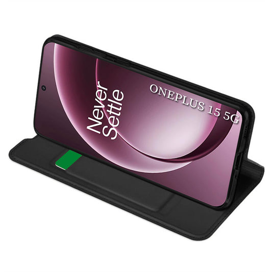 Θήκη για OnePlus 15, Techsuit, Magskin Book, Μαύρη