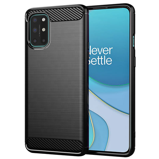Θήκη για OnePlus 8T, Techsuit, Carbon, Μαύρο