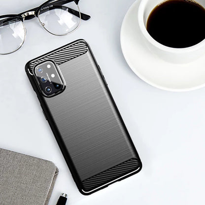 Θήκη για OnePlus 8T, Techsuit, Carbon, Μαύρο