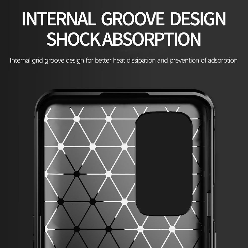 Θήκη για OnePlus 9 Pro, Techsuit, Carbon, Μαύρο