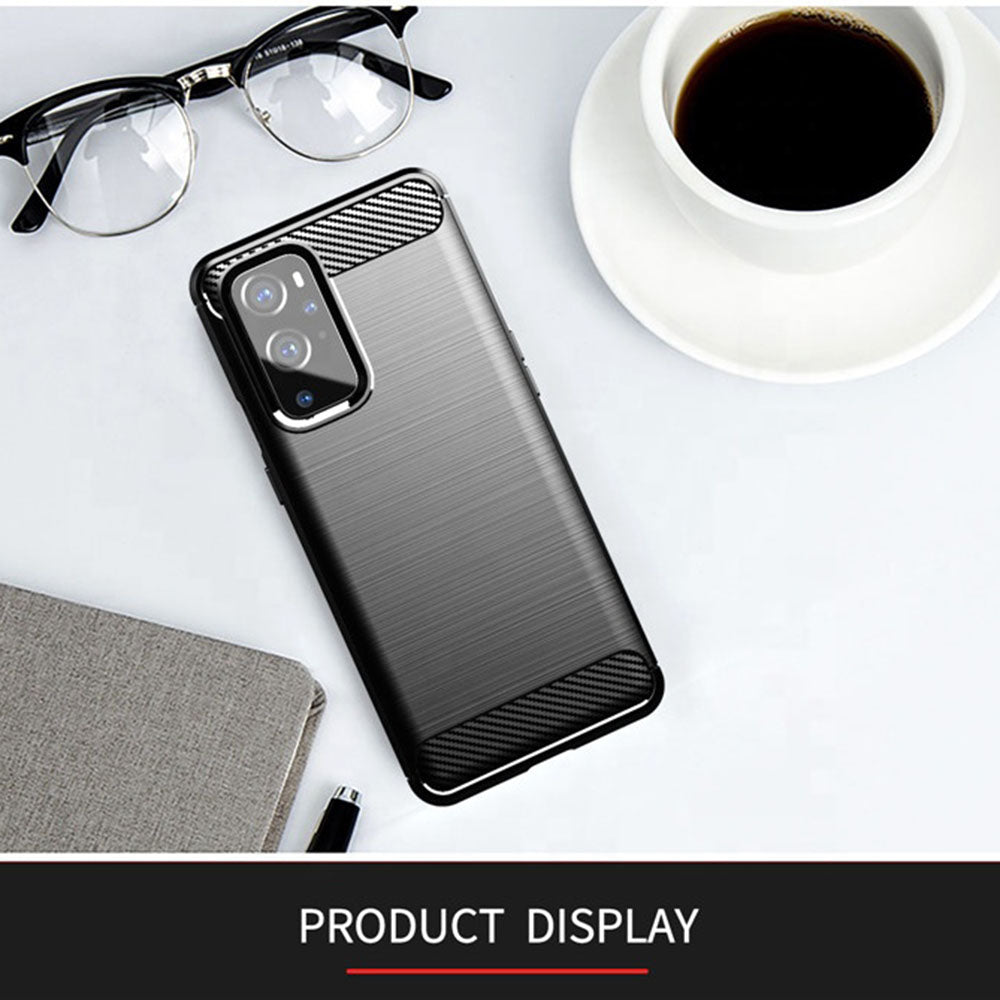 Θήκη για OnePlus 9 Pro, Techsuit, Carbon, Μαύρο
