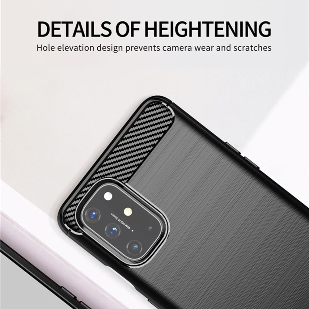 Θήκη για OnePlus 9, Techsuit, Carbon, Μαύρο