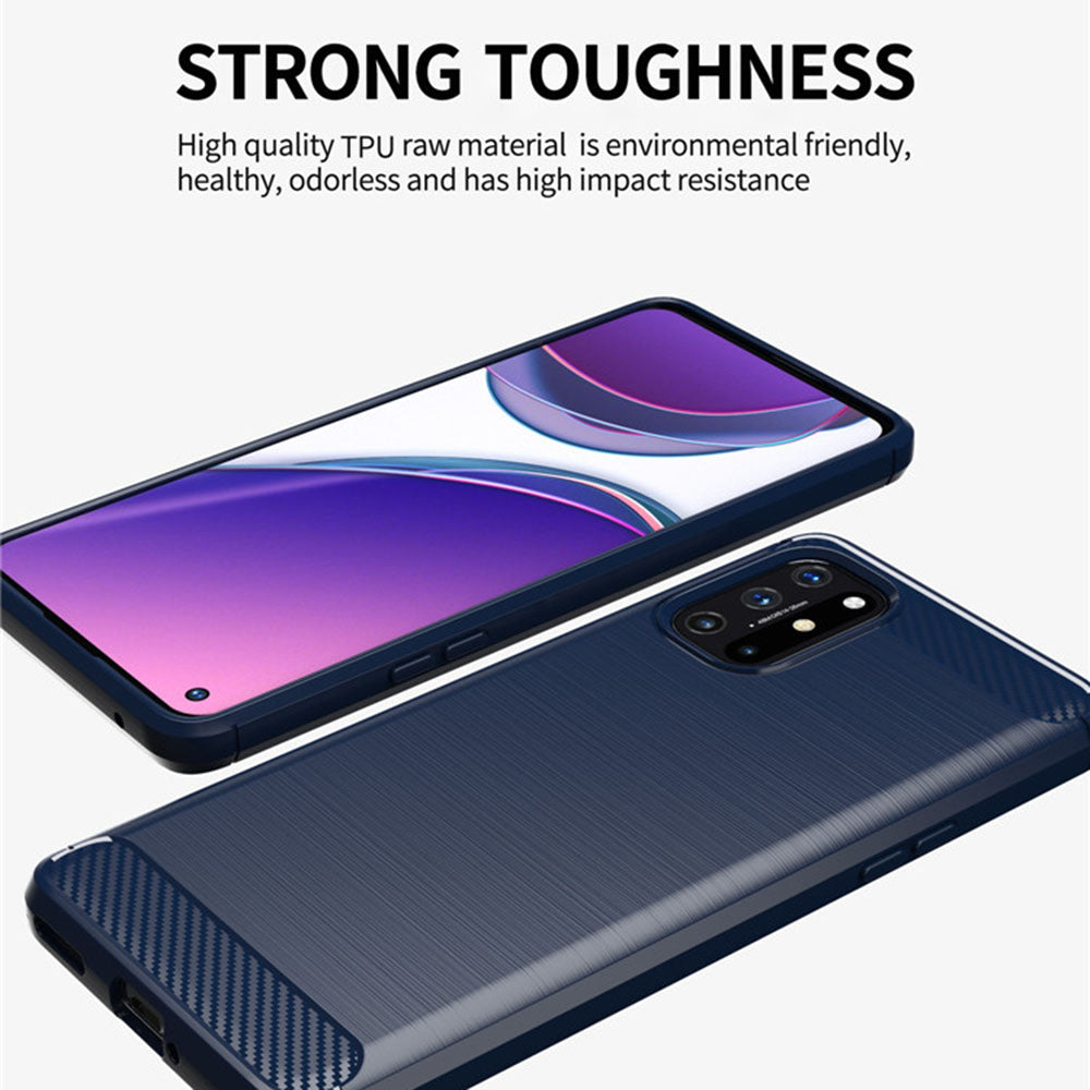 Θήκη για OnePlus 9, Techsuit, Carbon, Μαύρο