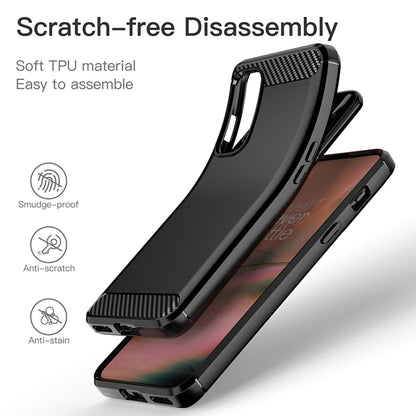 Θήκη για OnePlus Nord 2 5G, Techsuit, Carbon, Μαύρη