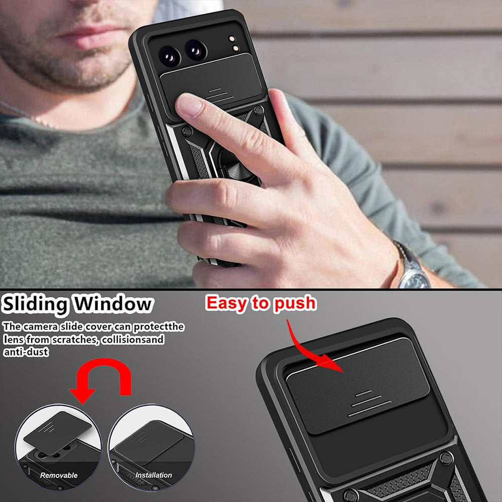 Θήκη για OnePlus Nord 4, Techsuit, CamShield, Μπλε